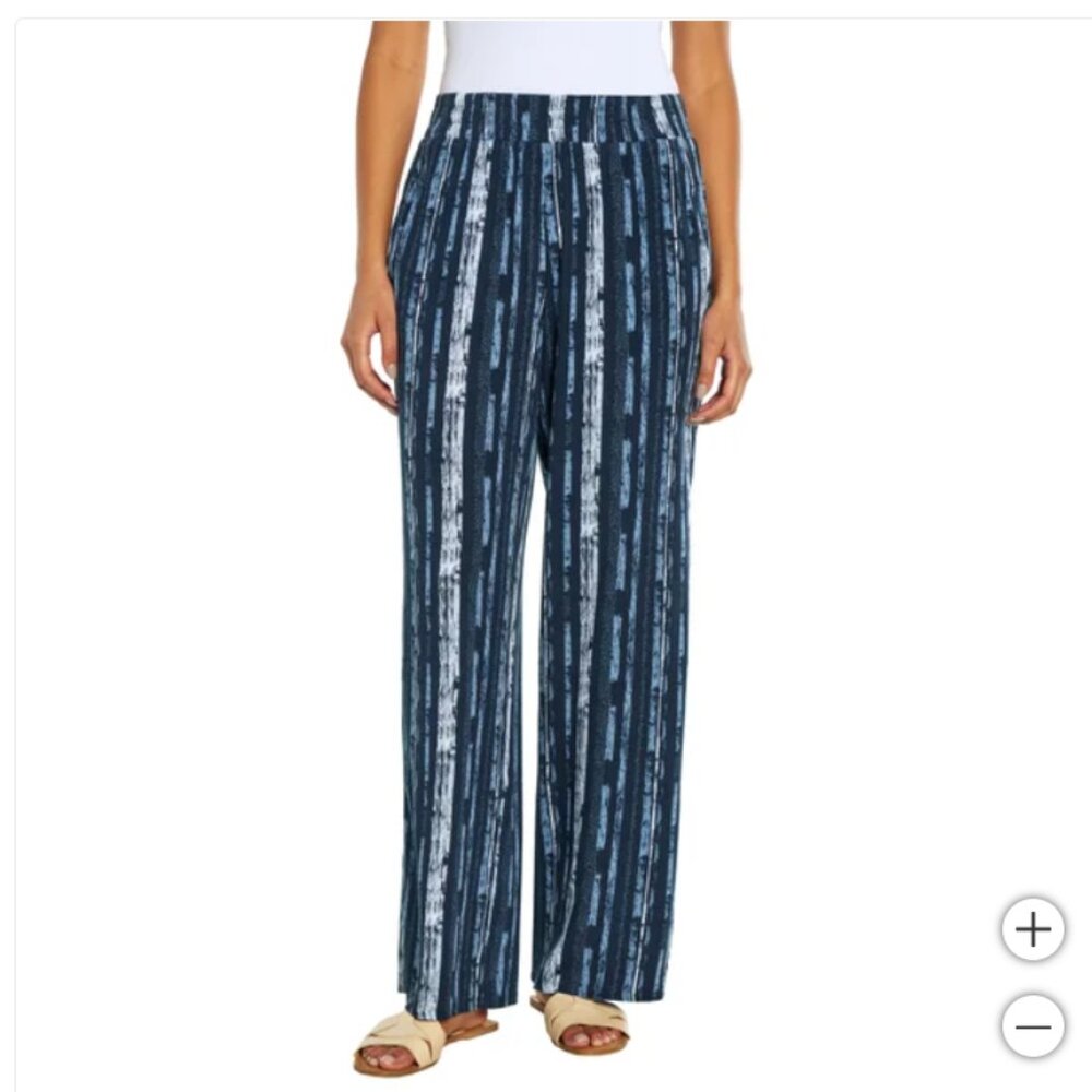 Three Dots Ladies' Printed Pull-On Pant